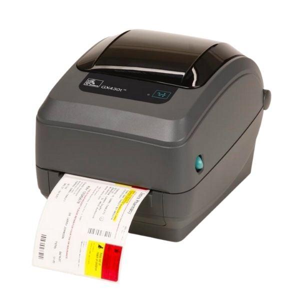 GX43-102421-000 ZEBRA TT PRINTER GX430T, 300DPI, EURO AND UK CORD, EPL2, ZPL II, USB, SERIAL, ETHERNET, DISPENSER PEELER - EngineeringStores.co.uk