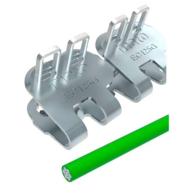 Mato EasyClip Galvanised Steel Conveyor Belt Fasteners EC125G with Connecting Pin ECP125NCS - EngineeringStores.co.uk