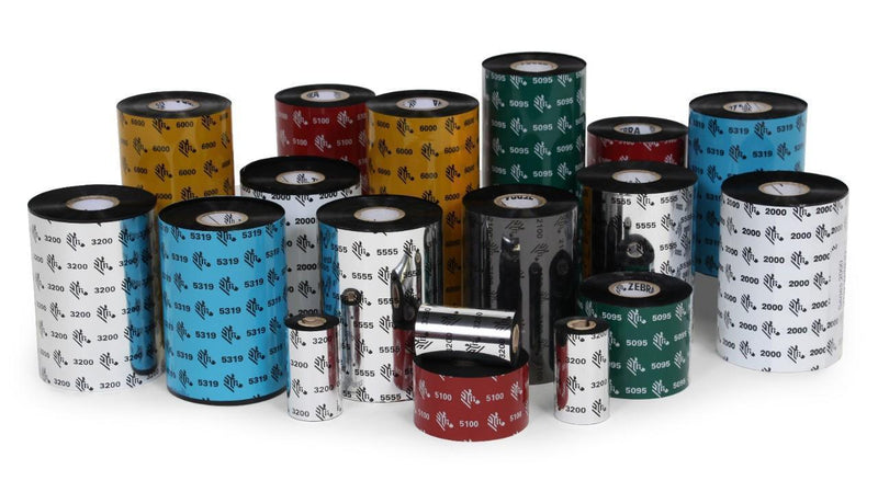 02300BK04045 Zebra 2300 European Wax 40mm x 450m Ribbon - EngineeringStores.co.uk